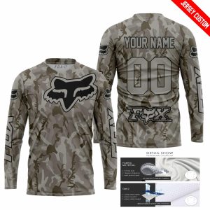 Custom name BraapGirls LIMITED EDITION PRODUCTS – US ARMY V2 – FOX RACING – CUSTOM NAME Brands for motocross girls and dirt bike riders - Brands view 1