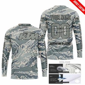 Custom name BraapGirls LIMITED EDITION PRODUCTS – US AIR PORCE – KTM RACING – CUSTOM NAME Brands for motocross girls and dirt bike riders - Brands view 1