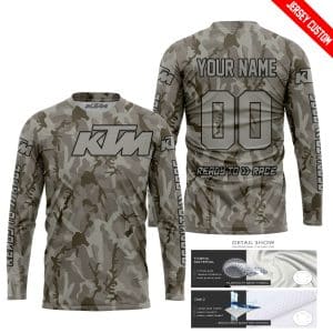 Custom name BraapGirls LIMITED EDITION PRODUCTS – US ARMY V2 – KTM RACING – CUSTOM NAME Brands for motocross girls and dirt bike riders - Brands view 1