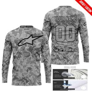 Custom name BraapGirls LIMITED EDITION PRODUCTS – US ARMY V1 – ALPINESTARS RACING – CUSTOM NAME Alpinestars for motocross girls and dirt bike riders - Alpine...