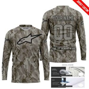 Custom name BraapGirls LIMITED EDITION PRODUCTS – US ARMY V2 – ALPINESTARS RACING – CUSTOM NAME Alpinestars for motocross girls and dirt bike riders - Alpine...