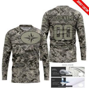 Custom name BraapGirls LIMITED EDITION PRODUCTS – US ARMY – POLARIS RACING – CUSTOM NAME Brands for motocross girls and dirt bike riders - Brands view 1