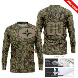 Custom name BraapGirls LIMITED EDITION PRODUCTS – US ARMY V3 – POLARIS RACING – CUSTOM NAME Brands for motocross girls and dirt bike riders - Brands view 1