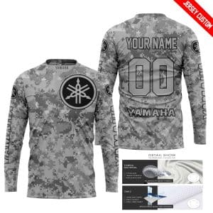 Custom name BraapGirls LIMITED EDITION PRODUCTS – US ARMY V1 – YAMAHA RACING – CUSTOM NAME Brands for motocross girls and dirt bike riders - Brands view 1