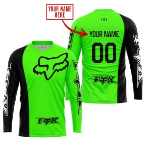 Custom name BraapGirls PREMIUM MX – CUSTOM NAME – FOX RACING -GREEN Brands for motocross girls and dirt bike riders - Brands view 3