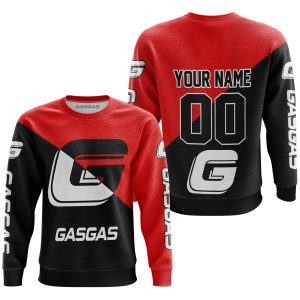 Custom name BraapGirls PREMIUM GIFT – CUSTOM NAME – GAS GAS – RED Brands for motocross girls and dirt bike riders - Brands view 1
