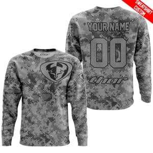 Custom name BraapGirls LIMITED EDITION PRODUCTS – US ARMY V1 – THOR RACING – CUSTOM NAME Brands for motocross girls and dirt bike riders - Brands view 2