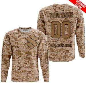 Custom name BraapGirls LIMITED EDITION PRODUCTS – US MARINE – SUZUKI RACING – CUSTOM NAME Brands for motocross girls and dirt bike riders - Brands view 2