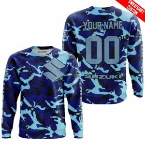 Custom name BraapGirls LIMITED EDITION PRODUCTS – US NAVY V1 – SUZUKI RACING – CUSTOM NAME Brands for motocross girls and dirt bike riders - Brands view 2