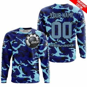 Custom name BraapGirls LIMITED EDITION PRODUCTS – US NAVY V1 – SEA DOO RACING – CUSTOM NAME Brands for motocross girls and dirt bike riders - Brands view 2
