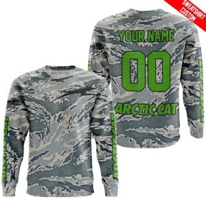 Custom name BraapGirls LIMITED EDITION PRODUCTS – US AIR PORCE – ARCTIC-CAT V1 – CUSTOM NAME Arctic Cat for motocross girls and dirt bike riders - Arctic Cat...