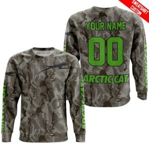 Custom name BraapGirls LIMITED EDITION PRODUCTS – US ARMY V2 – ARCTIC-CAT V1 – CUSTOM NAME Arctic Cat for motocross girls and dirt bike riders - Arctic Cat v...