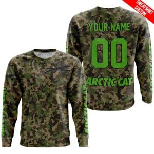 Custom name BraapGirls LIMITED EDITION PRODUCTS – US ARMY V3 – ARCTIC-CAT V1 – CUSTOM NAME Arctic Cat for motocross girls and dirt bike riders - Arctic Cat v...