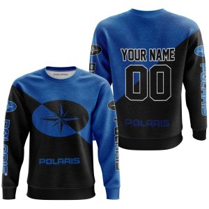 Custom name BraapGirls PREMIUM GIFT – CUSTOM NAME – POLARIS – BLUE Brands for motocross girls and dirt bike riders - Brands view 2