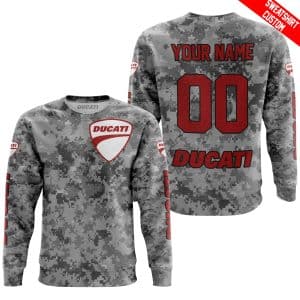 Custom name BraapGirls LIMITED EDITION PRODUCTS – US ARMY V1 – DUCATI RACING V1 – CUSTOM NAME Brands for motocross girls and dirt bike riders - Brands view 2