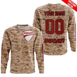 Custom name BraapGirls LIMITED EDITION PRODUCTS – US MARINE – DUCATI RACING V1 – CUSTOM NAME Brands for motocross girls and dirt bike riders - Brands view 2