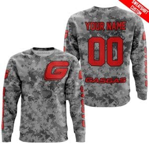 Custom name BraapGirls LIMITED EDITION PRODUCTS – US ARMY V1 – GAS GAS RACING V1 – CUSTOM NAME Brands for motocross girls and dirt bike riders - Brands view 2
