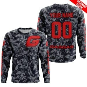 Custom name BraapGirls LIMITED EDITION PRODUCTS – US NAVY – GAS GAS RACING V1 – CUSTOM NAME Brands for motocross girls and dirt bike riders - Brands view 2