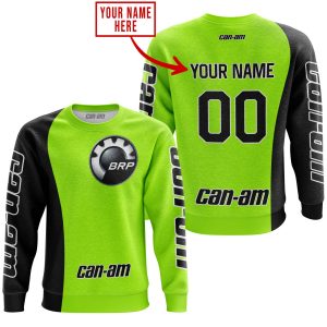 Custom name BraapGirls PREMIUM MX – CUSTOM NAME – CAN AM – NEON Brands for motocross girls and dirt bike riders - Brands view 2