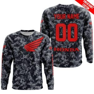 Custom name BraapGirls LIMITED EDITION PRODUCTS – US NAVY – HONDA RACING V1 – CUSTOM NAME Brands for motocross girls and dirt bike riders - Brands view 2