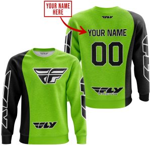 Custom name BraapGirls PREMIUM MX – CUSTOM NAME – FLY RACING – GREEN 1 Brands for motocross girls and dirt bike riders - Brands view 2