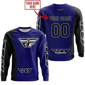 Custom name BraapGirls PREMIUM MX – CUSTOM NAME – FLY RACING – NAVY Brands for motocross girls and dirt bike riders - Brands view 2
