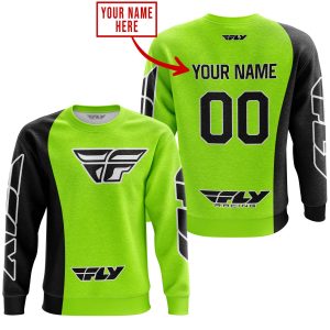 Custom name BraapGirls PREMIUM MX – CUSTOM NAME – FLY RACING – NEON Brands for motocross girls and dirt bike riders - Brands view 2