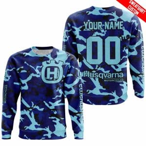 Custom name BraapGirls LIMITED EDITION PRODUCTS – US NAVY V1 – HUSQVARNA RACING V1 – CUSTOM NAME Brands for motocross girls and dirt bike riders - Brands view 2