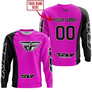 Custom name BraapGirls PREMIUM MX – CUSTOM NAME – FLY RACING – PINK Brands for motocross girls and dirt bike riders - Brands view 2