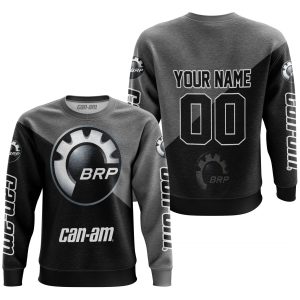Custom name BraapGirls PREMIUM GIFT – CUSTOM NAME – CAN-AM – GREY Brands for motocross girls and dirt bike riders - Brands view 2