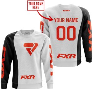 Custom name BraapGirls PREMIUM MX – CUSTOM NAME – FXR – WHITE Brands for motocross girls and dirt bike riders - Brands view 2