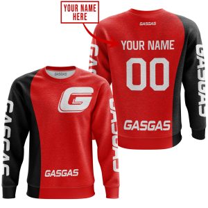 Custom name BraapGirls PREMIUM MX – CUSTOM NAME – GAS GAS – RED Brands for motocross girls and dirt bike riders - Brands view 2
