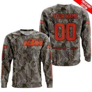 Custom name BraapGirls LIMITED EDITION PRODUCTS – US ARMY V2 – KTM RACING V1 – CUSTOM NAME Brands for motocross girls and dirt bike riders - Brands view 2