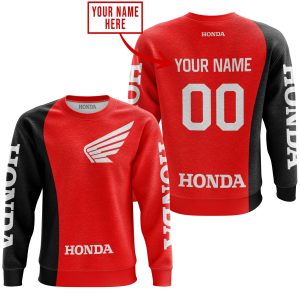 Custom name BraapGirls PREMIUM MX – CUSTOM NAME – HONDA – RED Brands for motocross girls and dirt bike riders - Brands view 2