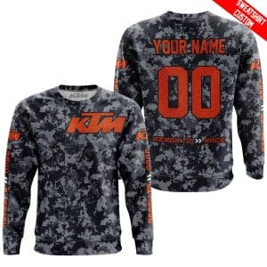 Custom name BraapGirls LIMITED EDITION PRODUCTS – US NAVY – KTM RACING V1 – CUSTOM NAME Brands for motocross girls and dirt bike riders - Brands view 2