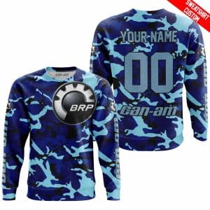 Custom name BraapGirls LIMITED EDITION PRODUCTS – US NAVY V1 – CAN AM RACING – CUSTOM NAME Brands for motocross girls and dirt bike riders - Brands view 2