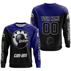 Custom name BraapGirls PREMIUM GIFT – CUSTOM NAME – CAN-AM – NAVY Brands for motocross girls and dirt bike riders - Brands view 1
