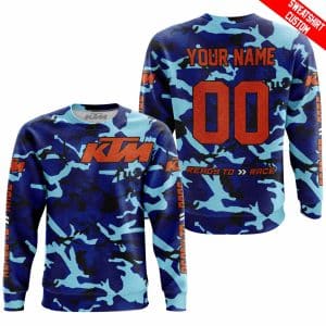 Custom name BraapGirls LIMITED EDITION PRODUCTS – US NAVY V1 – KTM RACING V1 – CUSTOM NAME Brands for motocross girls and dirt bike riders - Brands view 2
