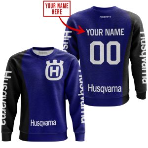 Custom name BraapGirls PREMIUM MX – CUSTOM NAME – HUSQVARNA – NAVY Brands for motocross girls and dirt bike riders - Brands view 2