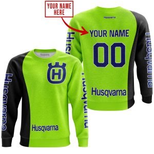Custom name BraapGirls PREMIUM MX – CUSTOM NAME – HUSQVARNA – NEON Brands for motocross girls and dirt bike riders - Brands view 2