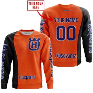 Custom name BraapGirls PREMIUM MX – CUSTOM NAME – HUSQVARNA – ORANGE Brands for motocross girls and dirt bike riders - Brands view 2