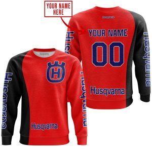 Custom name BraapGirls PREMIUM MX – CUSTOM NAME – HUSQVARNA – RED Brands for motocross girls and dirt bike riders - Brands view 2
