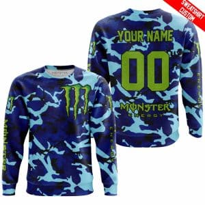 Custom name BraapGirls LIMITED EDITION PRODUCTS – US NAVY V1 – MONSTER ENERGY RACING V1 – CUSTOM NAME Brands for motocross girls and dirt bike riders - Brand...