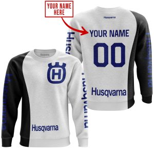 Custom name BraapGirls PREMIUM MX – CUSTOM NAME – HUSQVARNA – WHITE Brands for motocross girls and dirt bike riders - Brands view 2