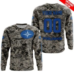 Custom name BraapGirls LIMITED EDITION PRODUCTS – US ARMY – POLARIS RACING V1 – CUSTOM NAME Brands for motocross girls and dirt bike riders - Brands view 2