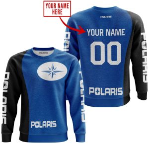 Custom name BraapGirls PREMIUM MX – CUSTOM NAME – POLARIS – BLUE Brands for motocross girls and dirt bike riders - Brands view 2