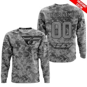 Custom name BraapGirls LIMITED EDITION PRODUCTS – US ARMY V1 – FLY RACING – CUSTOM NAME Brands for motocross girls and dirt bike riders - Brands view 2