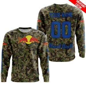 Custom name BraapGirls LIMITED EDITION PRODUCTS – US ARMY V3 – RED BULL RACING V1 – CUSTOM NAME Brands for motocross girls and dirt bike riders - Brands view 2