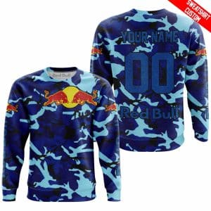 Custom name BraapGirls LIMITED EDITION PRODUCTS – US NAVY V1 – RED BULL RACING V1 – CUSTOM NAME Brands for motocross girls and dirt bike riders - Brands view 2