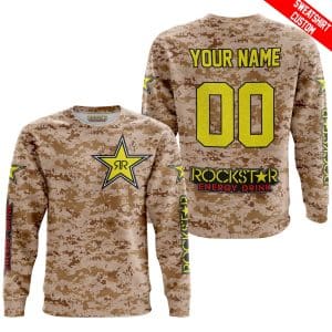 Custom name BraapGirls LIMITED EDITION PRODUCTS – US MARINE – ROCKSTAR ENERGY RACING V1 – CUSTOM NAME Brands for motocross girls and dirt bike riders - Brand...